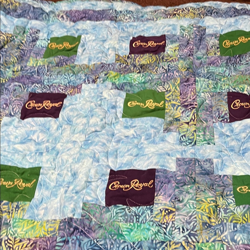 Crown Royal Patchwork Quilt